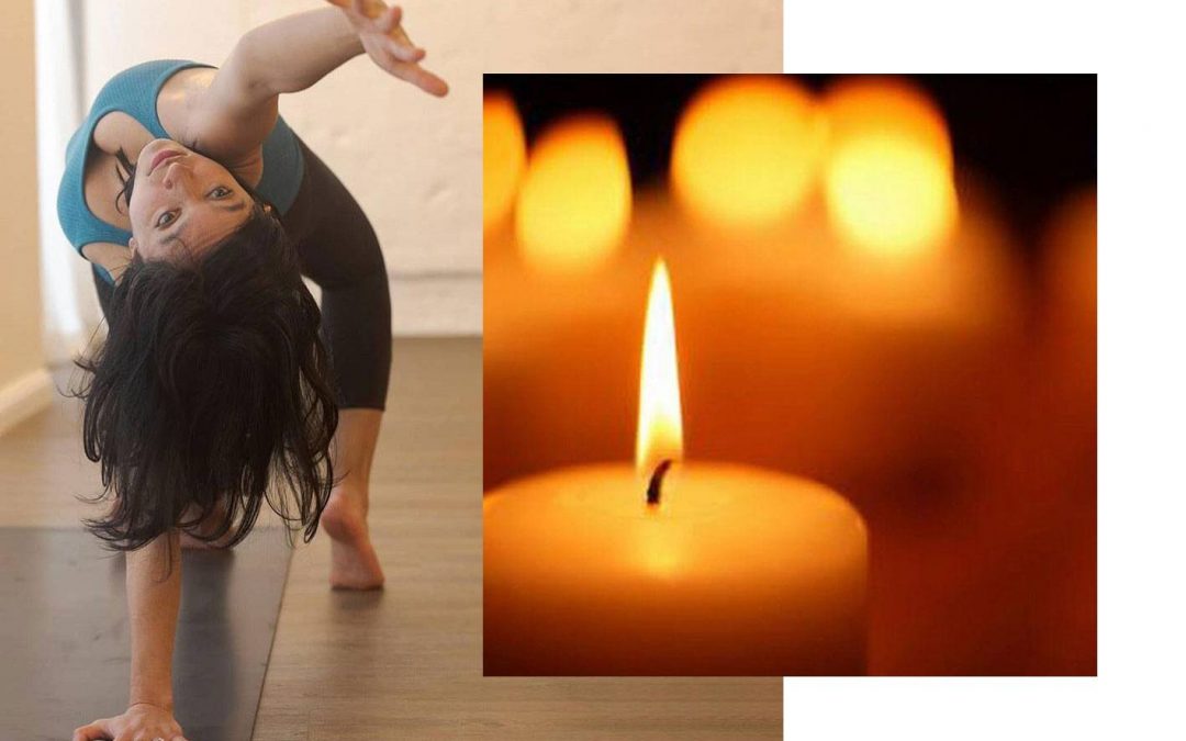 Yin Yoga à la lueur des bougies